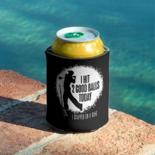 Enfriador De Latas Golpeé 2 Bolas Buenas Hoy - golf divertido
