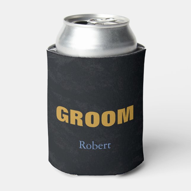 Enfriador De Latas Goma de oro personalizado personalizado (Lata Anverso)