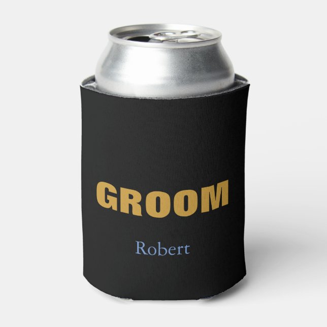 Enfriador De Latas Goma de oro personalizado personalizado (Lata Anverso)