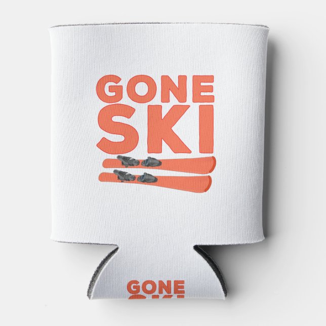 Enfriador De Latas Gone Ski (Anverso)