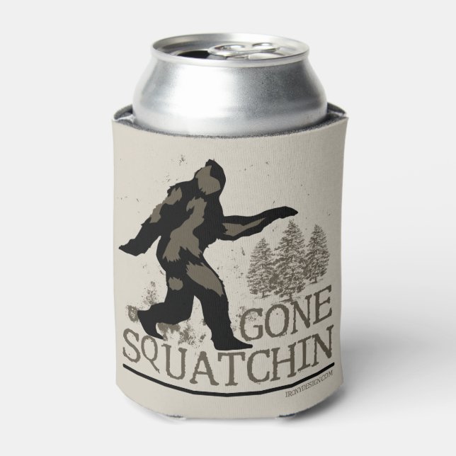 Enfriador De Latas Gone Squatchin (Lata Anverso)