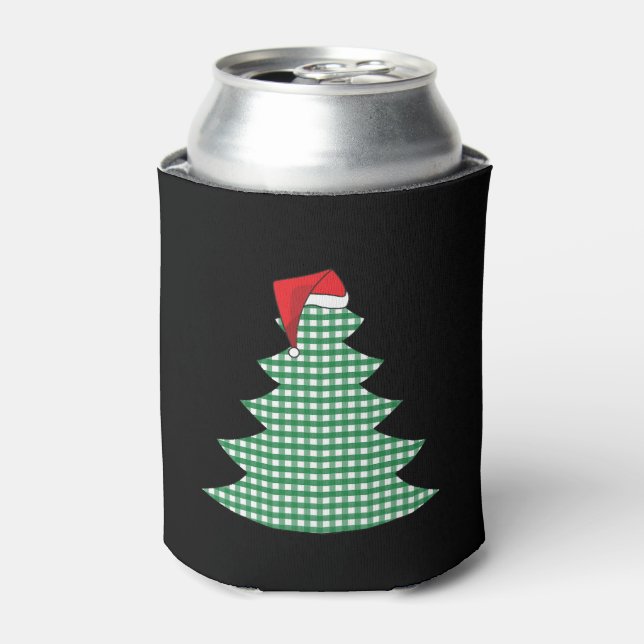 Enfriador De Latas Gorra de almacenamiento de árboles de Navidad (Lata Anverso)