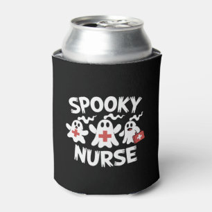 Enfriador De Latas Graciosa enfermera Halloween