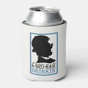 Enfriador De Latas Gracioso 4 de julio Drinkin Swag