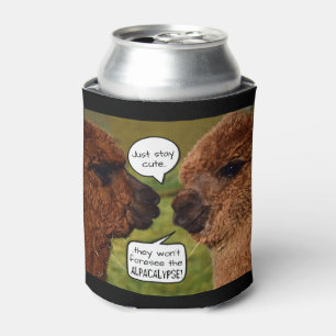 Enfriador De Latas Gracioso Esquema Alpacalypse