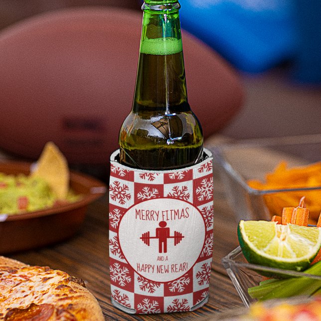 Enfriador De Latas Gracioso Gimnasio Navidades Temáticos Fitmas Train (Subido por el creador)