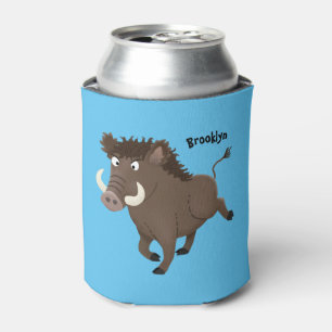 Enfriador De Latas Gracioso ilustracion de personalizado de afeitar d