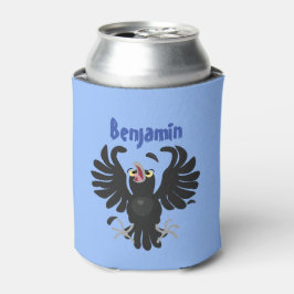 Enfriador De Latas Gracioso ilustracion de personalizado de cuervos l