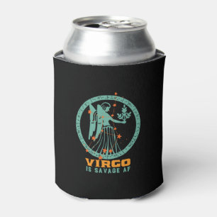 Enfriador De Latas Gracioso Virgo Estrella Zodiaca Signo Astrología C