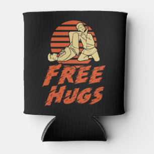 Enfriador De Latas Graciosos abrazos gratis - Jiu-Jitsu brasileño, r