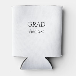 Enfriador De Latas Grad simple minimalista graduación elegante modern