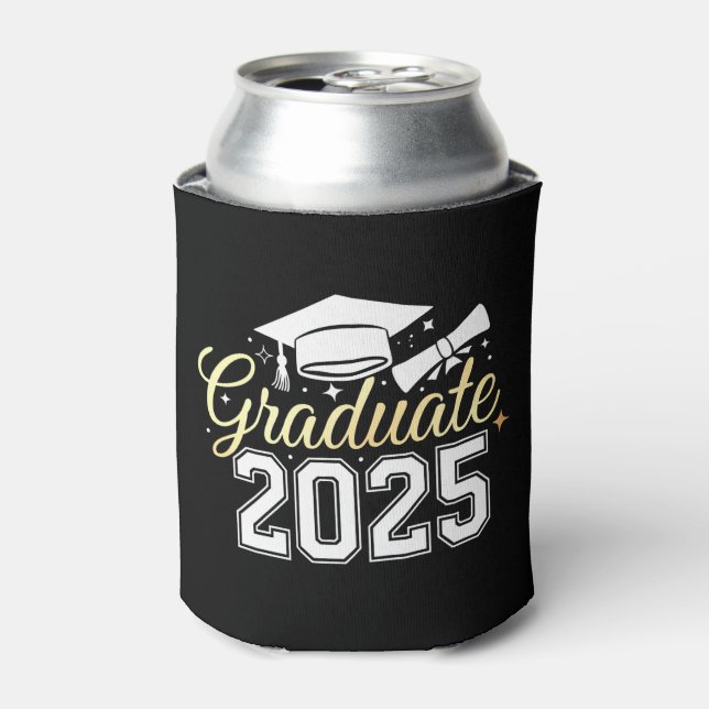 Enfriador De Latas Graduación De 2025 Graduado (Lata Anverso)
