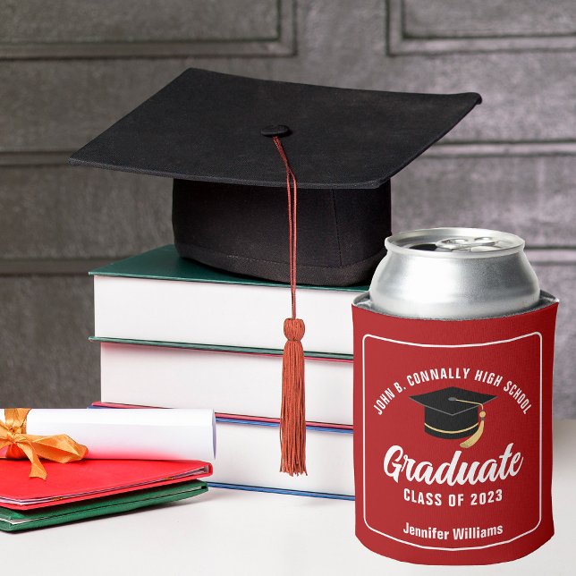 Enfriador De Latas Graduación de Personalizado de Graduado de la Escu (Subido por el creador)