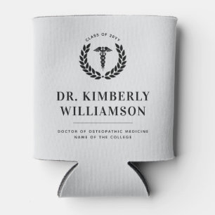 Enfriador De Latas Graduación personalizada de la Escuela de Medicina
