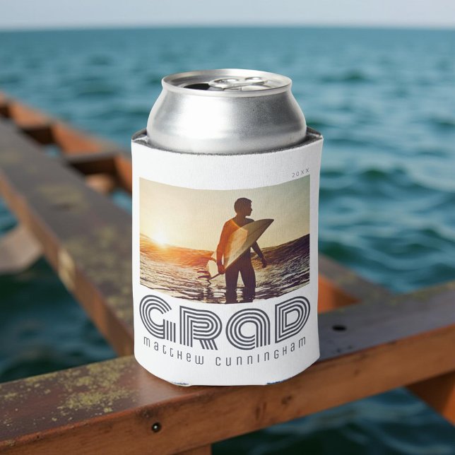 Enfriador De Latas Graduado 20XX Retro Guay Sencillo Año de Grado (Subido por el creador)