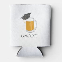 Enfriador De Latas Graduado Graduado Grad Cap Beer