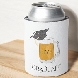 Enfriador De Latas Graduado Graduado Grado Grad Cap Beer Year Clase d