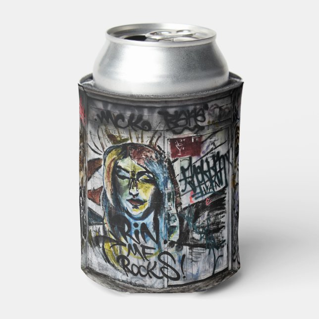 Enfriador De Latas Graffiti Guay Modern Urban Street Art (Lata Anverso)