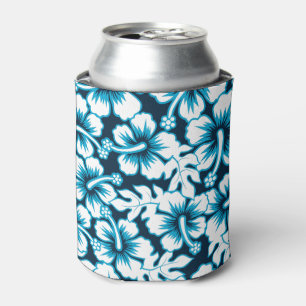 Enfriador De Latas Gráfico de la resaca floral