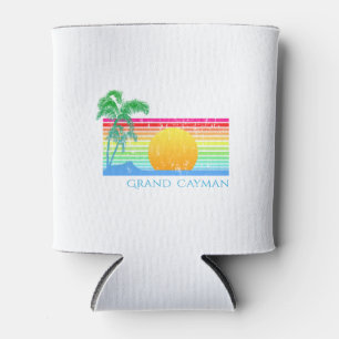 Enfriador De Latas Gran Caimán de la playa Retro
