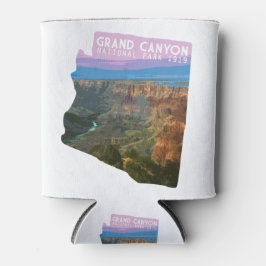 Enfriador De Latas Gran Cañón Parque Nacional Arizona Mapa Gran Canyo