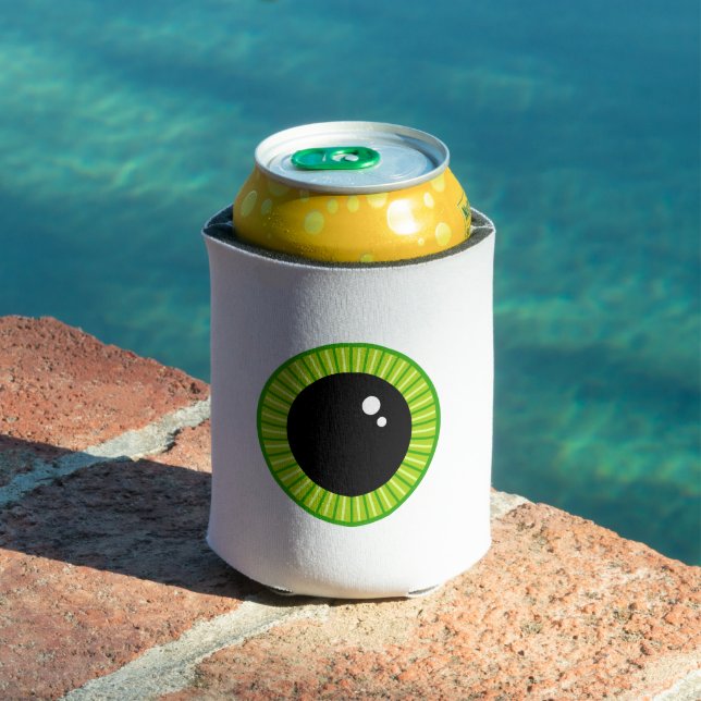 Enfriador De Latas Gran ébola verde divertida (Piscina in situ)