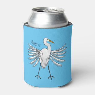 Enfriador De Latas Gran ilustracion de personalizado de aves de garga