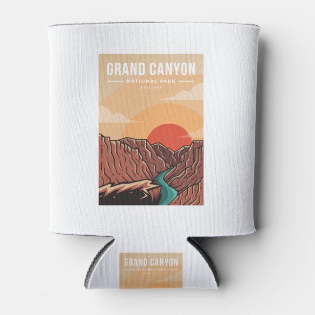 Enfriador De Latas Grand canyon national park emblem patch logo (Anverso)