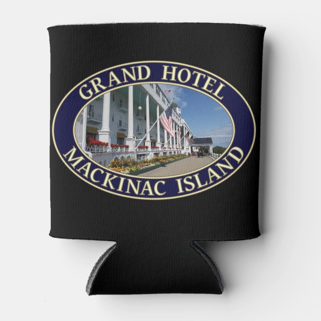 Enfriador De Latas Grand Hotel Mackinac Island, Michigan (Anverso)