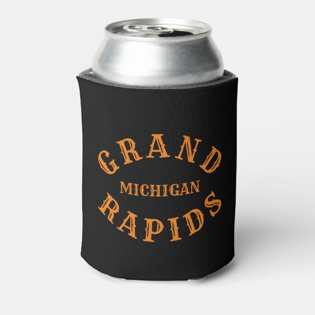 Enfriador De Latas Grand Rapids, Michigan (Reverso de la lata)