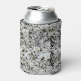 Enfriador De Latas Granite Rock White con nombre