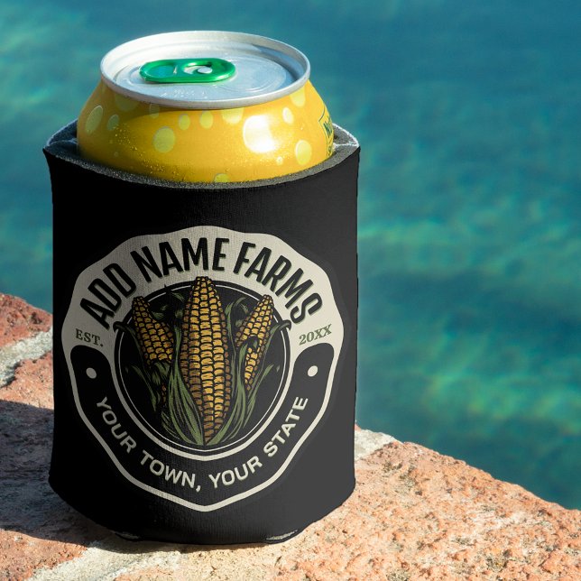 Enfriador De Latas Granja de jardín de maíz dulce personalizada NOMBR (Subido por el creador)