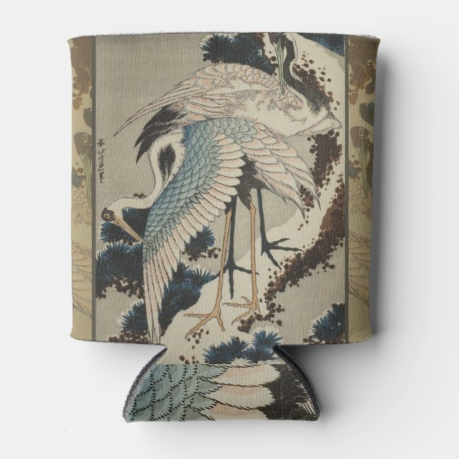 Enfriador De Latas Grasas en una nieve cubierta Hokusai (Anverso)