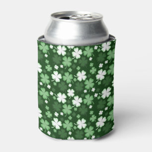 Enfriador De Latas Green Shamrock, Día de San Patricio