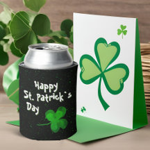 Green Shamrock Irish Happy St. Patrick's Day
