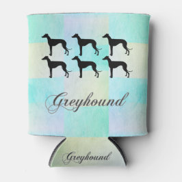 Enfriador De Latas Greyhound Silhouette Refrigerador de bebidas