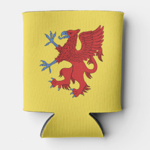 Enfriador De Latas Griffin Rampant Gules