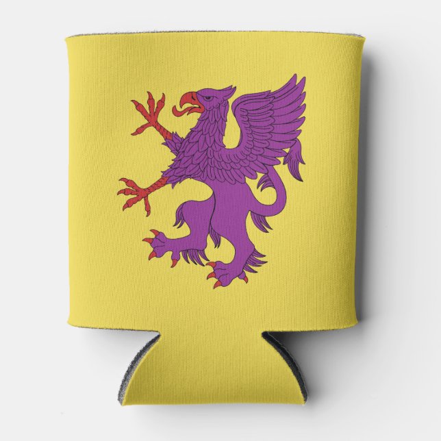 Enfriador De Latas Griffin Rampant Purpure (Anverso)