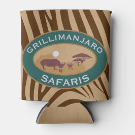 Enfriador De Latas Grillimanjaro Can Koozie
