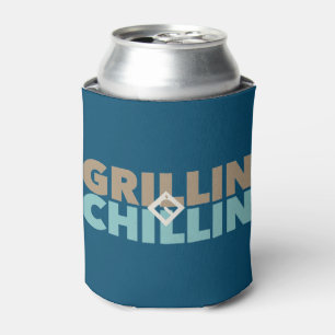 Enfriador De Latas Grillín' y Chillin' personalizados