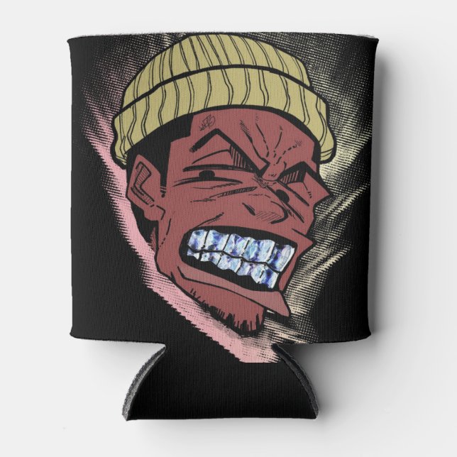 Enfriador De Latas Grillz Keychain (Anverso)