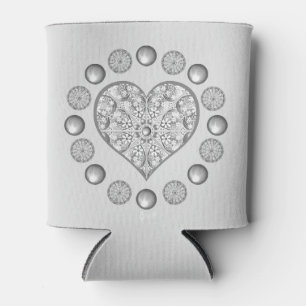 Enfriador De Latas Gris de encaje cerámico