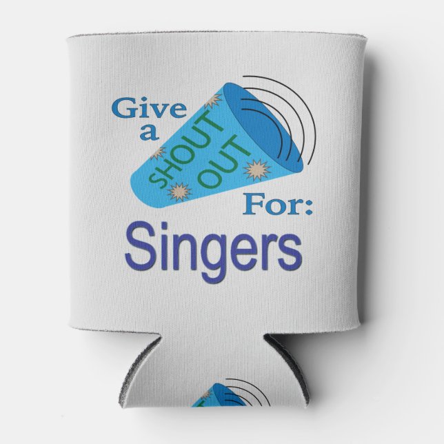 Enfriador De Latas Gritos a los cantantes (Anverso)