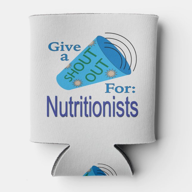 Enfriador De Latas Gritos a los nutricionistas (Anverso)