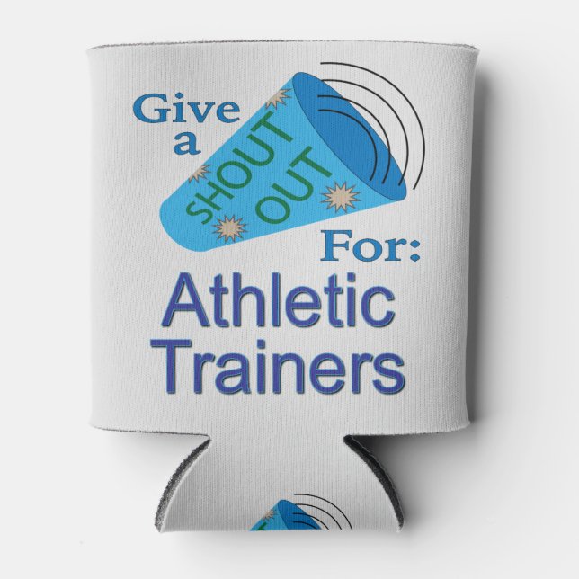 Enfriador De Latas Gritos para entrenadores atléticos (Anverso)