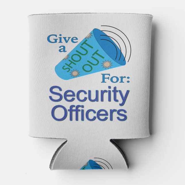 Enfriador De Latas Gritos para los responsables de seguridad (Anverso)