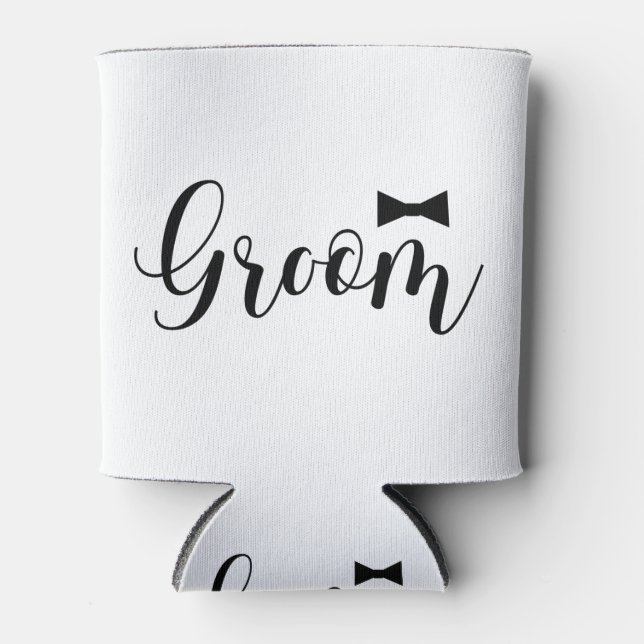 Enfriador De Latas Groom-Boda,-Bachelor-fiesta (Anverso)