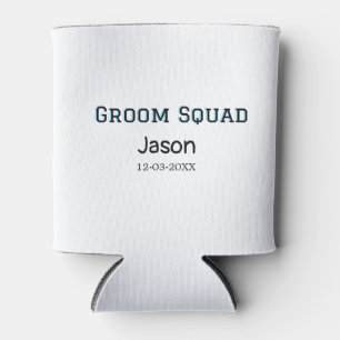 Enfriador De Latas Groom Squad acompañante de la despedida de soltera