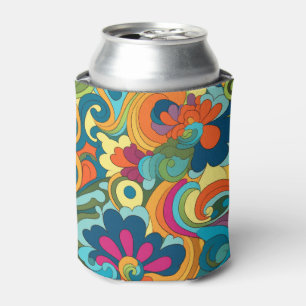 Enfriador De Latas Groovy Art Refrigerador de bebidas