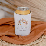 Enfriador De Latas GROOVY Refrigerador de bebidas de la dama de honor<br><div class="desc">La Colección Bohemia Groovy, una colección única y llamativa que mezcla flores retro y arcoiris con una paleta neutra y terrenal, con un toque de estilo hippie de los años 70. Esta colección es perfecta para aquellos que aprecian la belleza de la naturaleza y el estilo de vida bohemio libre....</div>